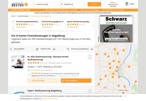 
                            7. Die 10 besten Finanzberatungen in Magdeburg 2019 – wer kennt den ...