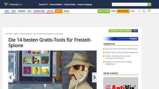 
                            8. Die 14 besten Gratis-Tools für Freizeit-Spione - Freenet.de