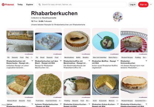 
                            1. Die 16 besten Bilder von Rhabarberkuchen | Pies, Fruit ... - Pinterest