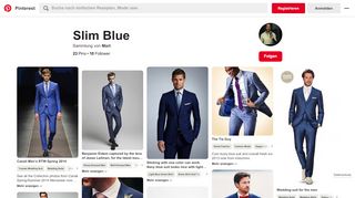 
                            8. Die 23 besten Bilder von Slim Blue | Wedding outfits, Blue Suits und ...