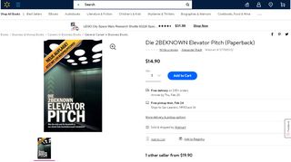 
                            13. Die 2beknown Elevator Pitch - Walmart.com