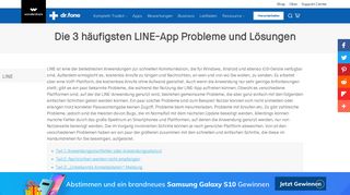 
                            3. Die 3 häufigsten Line-App Probleme und Lösungen - dr.fone