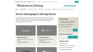 
                            10. Die App der Süddeutschen Zeitung - Süddeutsche Zeitung und SZ Plus