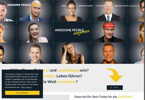 
                            9. Die AWESOME PEOPLE Conference III Deutschlandtour -Tickets