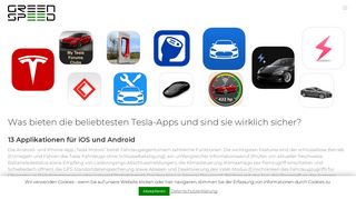 
                            5. Die beliebtesten Tesla-Apps | Greenspeed.de | Tesla kaufen in Aachen