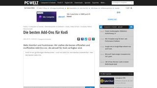 
                            13. Die besten Add-Ons für Kodi - PC-WELT