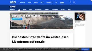 
                            4. Die besten Box-Events im kostenlosen Livestream auf ran.de