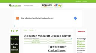 
                            5. ᐅ Die besten Minecraft Cracked-Server! - Direkt-Wissen