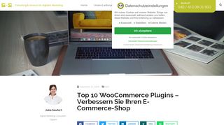 
                            9. Die besten WooCommerce Plugins zum Optimieren des Shops ...