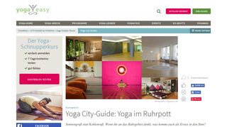 
                            9. Die besten Yoga-Studios im Ruhrpott & Rheinland - YogaEasy