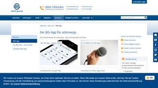 
                            12. Die BIG-App für unterwegs | BIG direkt gesund