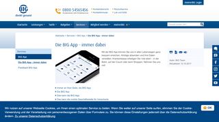 
                            13. Die BIG App - immer dabei | BIG direkt gesund