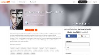 
                            9. Die böse Zukunft (Tokio Hotel FF) - Casneedspie - Wattpad