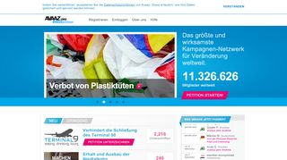 
                            7. Die Bürgerpetition von Avaaz