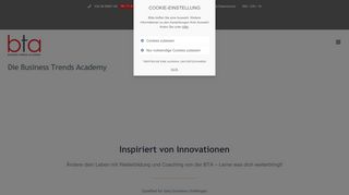 
                            6. Die Business Trends Academy | BTA-Weiterbildung