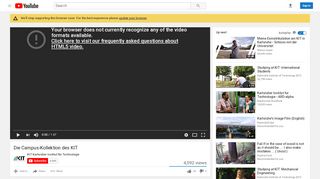 
                            10. Die Campus-Kollektion des KIT - YouTube
