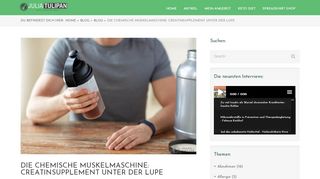 
                            3. Die chemische Muskelmaschine: Creatinsupplement unter der Lupe ...