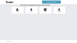 
                            4. Die Demo ansehen aus der Sicht eines - Scolibri