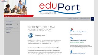 
                            9. Die dienstliche E-Mail-Adresse in eduPort | eduPort