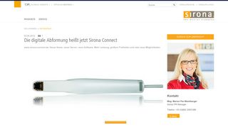 
                            11. Die digitale Abformung heißt jetzt Sirona Connect | Sirona Dental