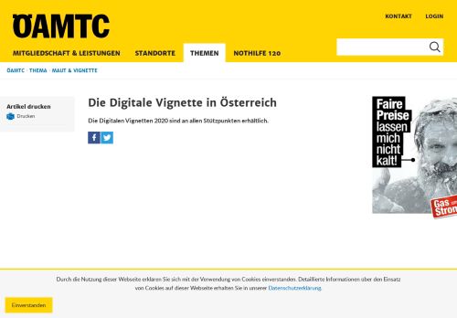 
                            7. Die Digitale Vignette in Österreich | ÖAMTC