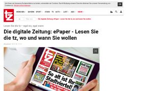 
                            4. Die digitale Zeitung: ePaper - Lesen Sie die tz, wo und wann Sie ...