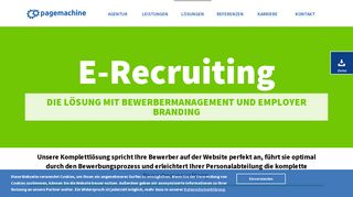 
                            3. Die E-Recruiting Lösung mit Bewerbermanagement - Pagemachine