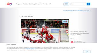 
                            9. Die EBEL bei Sky - Sky - Eishockey