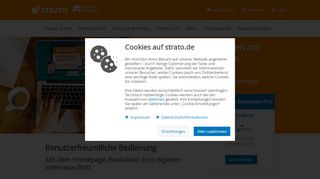 
                            11. Die eigene Homepage schnell & leicht bei STRATO erstellen - Strato AG