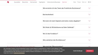
                            13. Die FAQ der Frankfurter Buchmesse