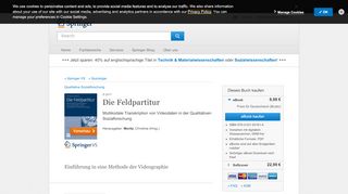 
                            7. Die Feldpartitur - Multikodale Transkription von Videodaten ... - Springer