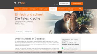 
                            9. Die flatex Kredite - schnell und einfach passende Darlehen für Ihre ...