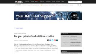 
                            2. Die ganz private Cloud mit Lima erstellen - PC-WELT