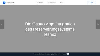 
                            4. Die Gastro App: Integration des Reservierungssystems resmio