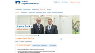 
                            10. Die Genossenschaftsbank | VR-Bank Langenau-Ulmer Alb eG