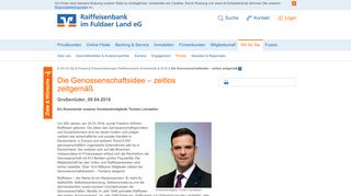 
                            3. Die Genossenschaftsidee – zeitlos zeitgemäß - Raiffeisenbank eG ...