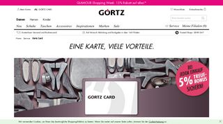 
                            2. Die Görtz-Card | GÖRTZ