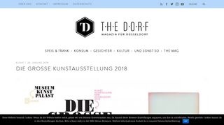 
                            6. DIE GROSSE Kunstausstellung 2018 • THE DORF