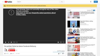 
                            8. Die größten Fehler bei deiner Facebook-Werbung - YouTube