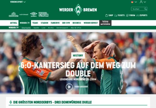 
                            9. Die größten Nordderbys | Werder.TV