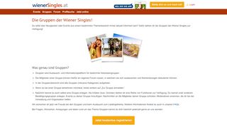 
                            6. Die Gruppen der Wiener Singles! - Die kostenlose Singlebörse für ...