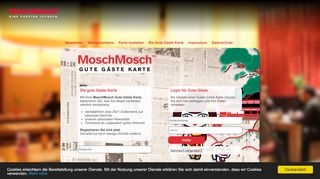 
                            11. Die gute Gäste Karte - MoschMosch