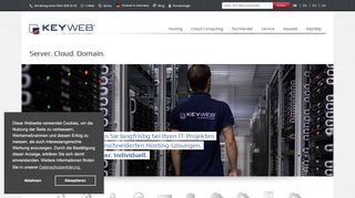 
                            1. Die Hosting Marke: Keyweb