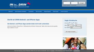 
                            7. Die kostenlose iPhone- und Android-App von IN ist... DRIN