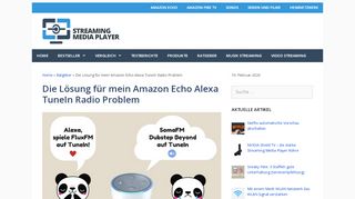 
                            13. ▷ Die Lösung für mein Amazon Echo Alexa TuneIn Radio Problem ...