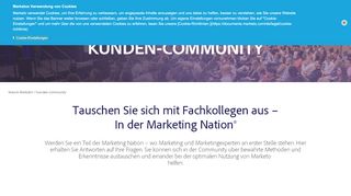 
                            4. Die Marketing Nation Community - Marketo
