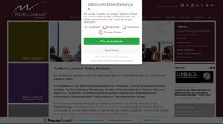 
                            2. Die Martin Limbeck® Online Academy – Martin Limbeck® Training ...