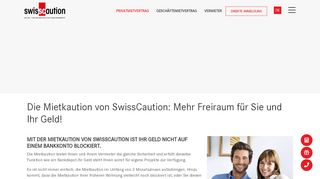 
                            5. Die Mietkaution ohne Bankdepot ... - SwissCaution