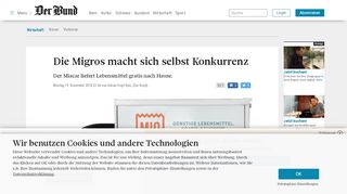 
                            11. Die Migros macht sich selbst Konkurrenz - Wirtschaft - derbund.ch