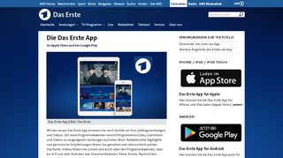 
                            7. Die neue Das Erste App - ARD | Das Erste